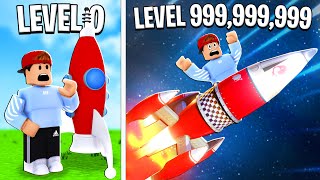 Ich BAUE eine LEVEL 999.999 RAKETE in Roblox!