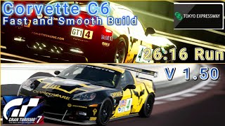 GT7 Tokyo 600 Combo Corvette ZR1 C6 Smooth and Fast Build V 1.50