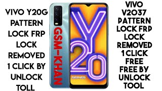 vivo y20g vivo v2037 pattern password frp unlock tool remove done by 1 click