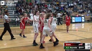 A C  Reynolds Womens Basketball vs Erwin Highlights