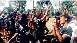 MMUST GIRLS VOLLEYBALL TEAM DANCE REGGEA SONG AFTER BEING CROWNED NATIONAL CHAMPIONS.