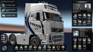 Euro Truck Simulator 2 Pro mods Carlisle to Edinburgh in lovely Scotland