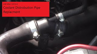 VW MK4 1.8T/2.0 Coolant Distribution Pipe Replacement