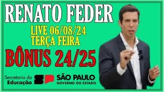 (BÔNUS ) LIVE DO SECRETARIO DE EDUCAÇÃO DE SP 06 DE AGOSTO DE 2024