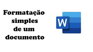 Formatação de documentos word