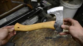 Detailed overview of Hoffman Blacksmithing axes