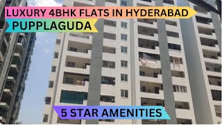 Best Residential Complex In Hyderabad |📞8100293325 | 3Bhk & 4Bhk Flats In Puppalaguda