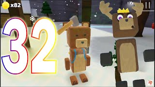 Super Bear Adventure - Gameplay Walkthrough Part 32 - Snow Valley (iOS, Android)