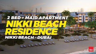 Stunning 2 Bed + Maid Apartment in Nikki Beach Residence, Nikki Beach - Dubai