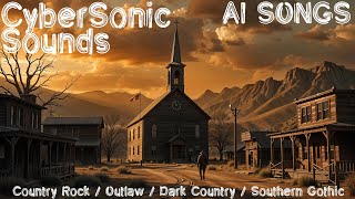 Country Rock | Outlaw | Dark Country | Southern Gothic - CyberSonic Sounds 🤖 AI SONGS