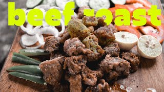 World’s Famous Fried Beef Roast | Hunter Beef | Eid Special | Food Mood | ASMR | Outdoor Cooking