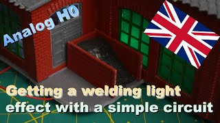 Getting a welding light effect with a simple circuit - Märklin Modellbahn H0