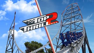 Top Thrill 2 | Cedar Point Project 2024 | Front + Back POV | NoLimits 2 Pre-Creation