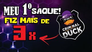 QUANTO FATUREI NO CRIMINAL DUCK EM 15 DIAS