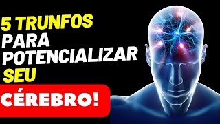 🧠 5 Trunfos para Potencializar Seu Cérebro! 🧠 #Saúde #ExercícioFísico #AlimentaçãoSaudável #Sono