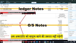 Ledger and Outstanding Notes | 2022 best Free Tally TDL for Tally Prime and ERP9 @LearnWell