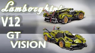 Lamborghini V12 Vision GT lego part 2/2