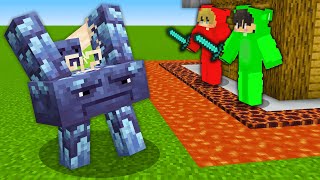 Mutant Golems VS The Most Secure Minecraft House