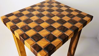 Crafting a Stunning Side Table with Tree Wood and Epoxy Resin by Wood Talent