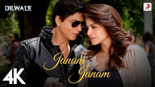 Janam Janam – Dilwale | Shah Rukh Khan | Kajol | Pritam | SRK | Kajol | 4K Video