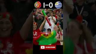 Portugal 2-0 Uruguay: Bruno Fernandes scores twice #football #shorts #tiktok #soccer