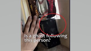 Reddit user being followed by ghost? Are these handprints of a child ghost?