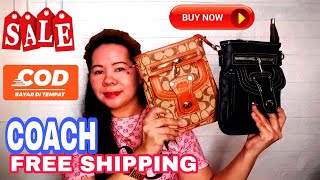 FREE SHIPPING COACH SLING BAG | Liza Baldevia