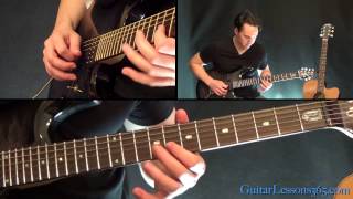 Back In Black Guitar Lesson Pt.2 - AC/DC - Solo