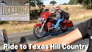 Ride to Inks Lake State Park | Let's Go to Luckenbach, Texas | Part 1