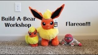 Build A Bear Workshop Pokémon Plush - Flareon