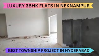 3 Bhk Flats In Neknampur Hyderabad 📞8100293325 | Properties For Sale In Hyderabad