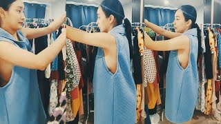 Try On Haul & Online Shopping Nareya Sleeveless Denim Midi Dress