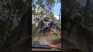 Cannonball 7a+ (v7) ,Otro must de Fontainebleau#fontainebleau #boulder #rockclimbingvideos