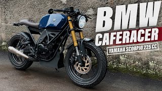 Kastem Yamaha Scorpio!! Jadi Ala BMW Caferacer #dimasgarage