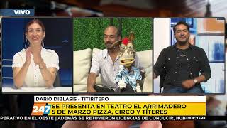 TDP | PIZZA, CIRCO Y TÍTERES EL 5 DE MARZO EN EL ARRIMADERO | PABLO DIBLASIS | 03/03/23