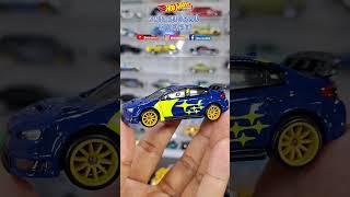 HOT WHEELS 2016 SUBARU WRX STI STARS ROTATE #shorts #toys #hotwheels