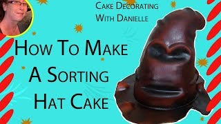 How to Make a Sorting Hat Cake Part 1 - Cakes for Kids