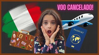 VOO CANCELADO - A viagem da Babi pra Itália foi um perrengue atrás do outro!