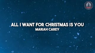 "All I Want For Christmas" - Mariah Carey | Karaoke | #lyricvideo #karaoke #karaokeurban #lyrics