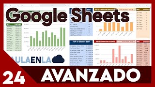 📊 Curso Google Sheets Avanzado ✅ DASHBOARD DINÁMICO