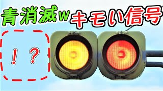 青信号が無い信号機⁉︎【初見殺し】日本一ドライバーが混乱する信号機！？謎動作します～の亜種発見！？