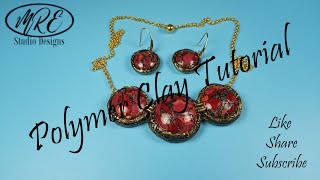 Polymer Clay Necklace Tutorial