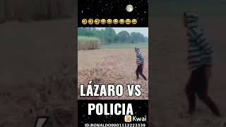 A treta do século Lázaro vs Polícia #shorts