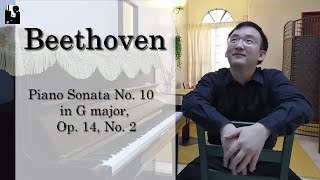 Lee Jae Phang plays Beethoven Piano Sonata No. 10 in G major, Op. 14, No. 2