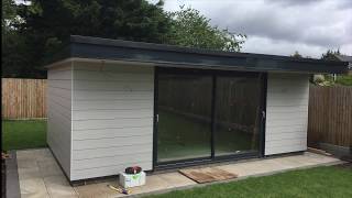 Garden Room build (time lapse)