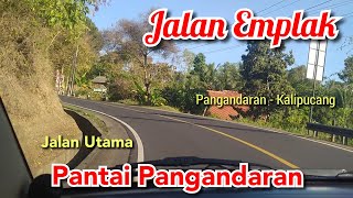 Jalan Utama Menuju Pantai Pangandaran | Jalan Emplak