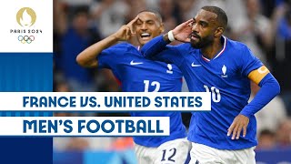 🇫🇷 France vs. United States 🇺🇸 | Men’s Football Group Stage Match | Paris 2024 Highlights