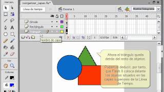 (curso macromedia flash 8) 14-Reorganizar Capas