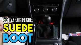 BLACK FOREST INDUSTRIES | ALCANTARA SHIFT BOOT | MK7 GTI