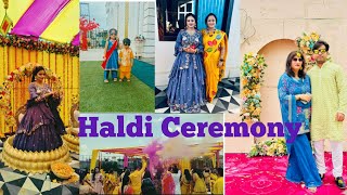 Haldi Ceremony 2024| Haldi Rasam | Indian Wedding | Bride & Groom Haldi #wedding  #haldiceremony #yt